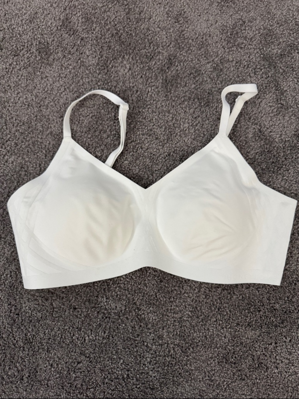 Honeylove Silouette White Wireless Bra - Sz M